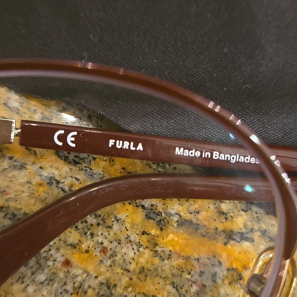 Furla Elegant Brown Glasses